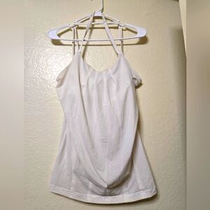 Lululemon tank Top White Size fit M-L